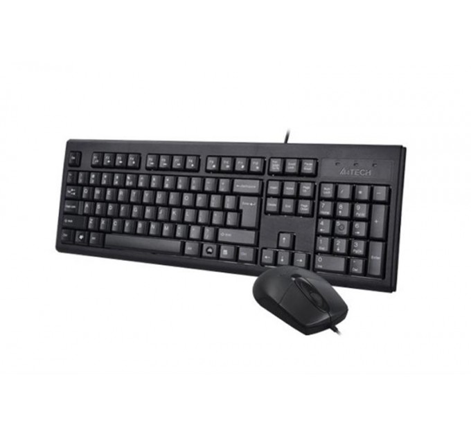 Комплект (клавиатура, мышь) A4Tech KR-8372S Black