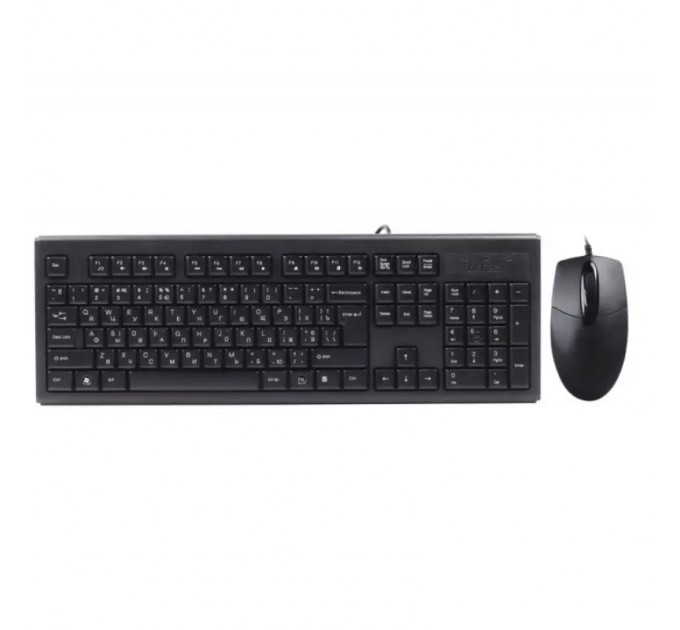Комплект (клавиатура, мышь) A4Tech KR-8372S Black