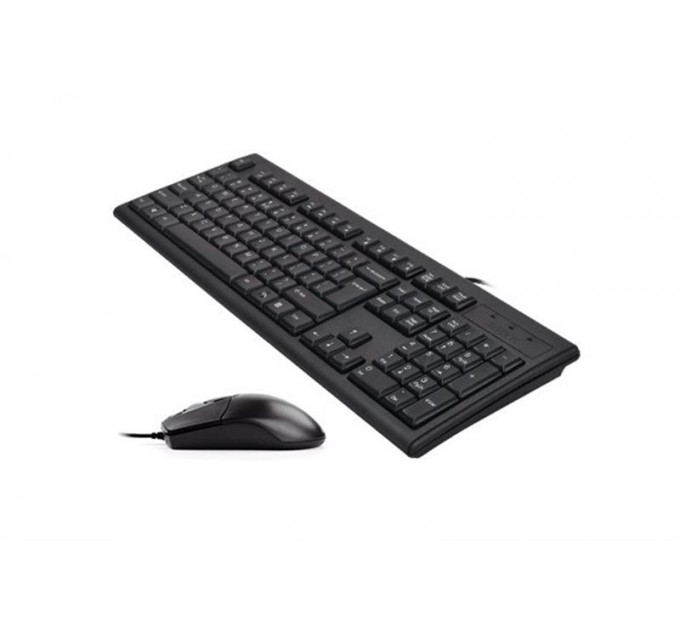 Комплект (клавиатура, мышь) A4Tech KR-8372S Black