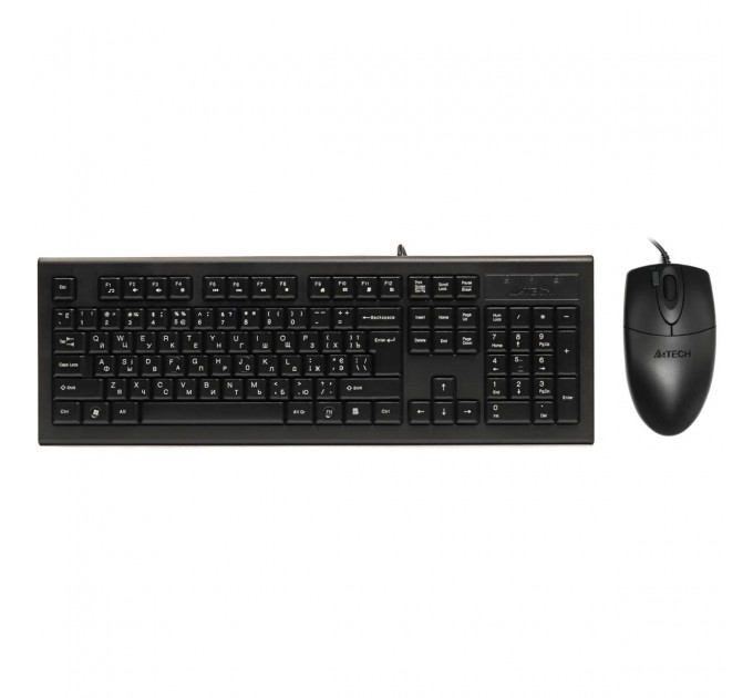 Комплект (клавиатура, мышь) A4Tech KR-8520D Black