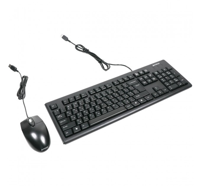 Комплект (клавиатура, мышь) A4Tech KRS-8372 Black