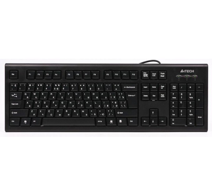 Комплект (клавиатура, мышь) A4Tech KRS-8572 Black
