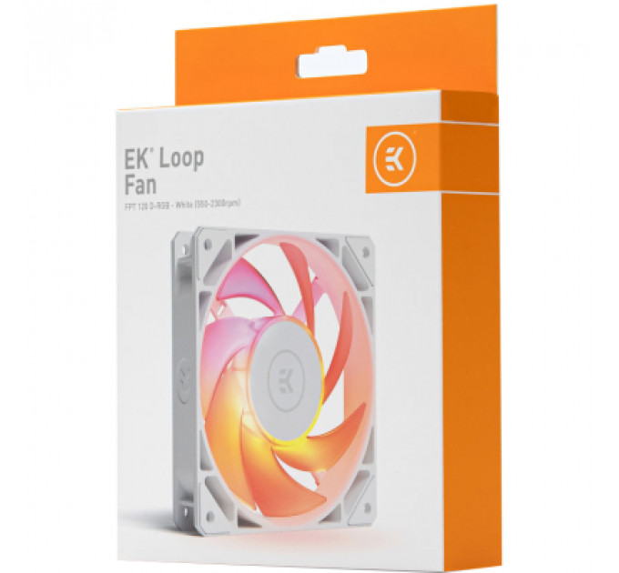 Кулер до корпусу Ekwb EK-Loop Fan FPT 120 D-RGB - White (3831109898048)