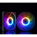 Кулер до корпусу JONSBO HF1215 Black RGB