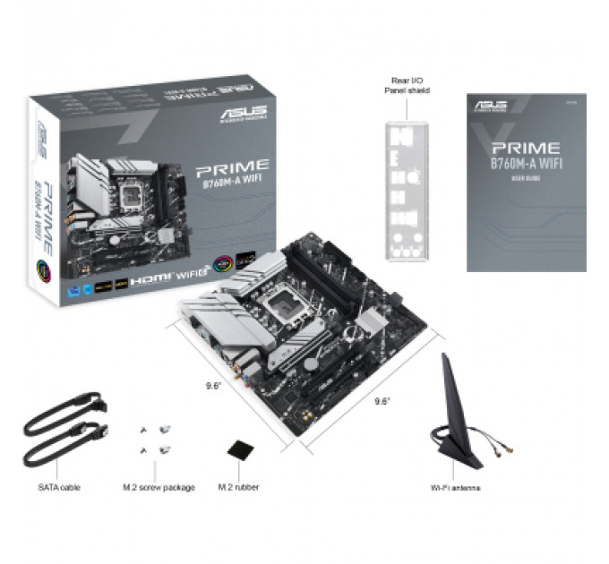Материнська плата ASUS PRIME B760M-A WIFI