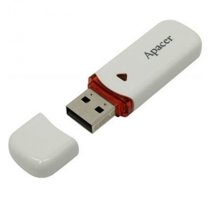 Apacer USB флеш накопичувач Apacer 32GB AH333 white USB 2.0 (AP32GAH333W-1)