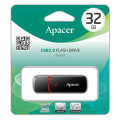 Apacer USB флеш накопичувач Apacer 32GB AH333 black USB 2.0 (AP32GAH333B-1)