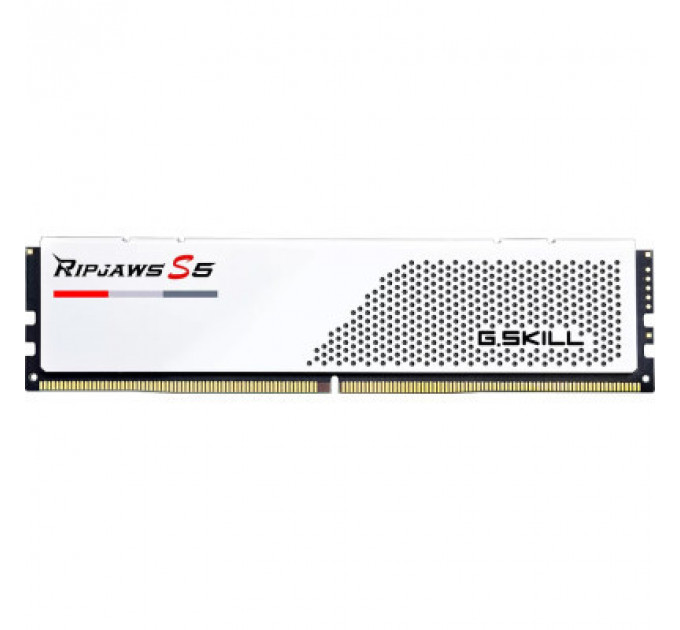 Модуль пам'яті для комп'ютера DDR5 64GB (2x32GB) 6000 MHz Ripjaws S5 G.Skill (F5-6000J3040G32GX2-RS5W)