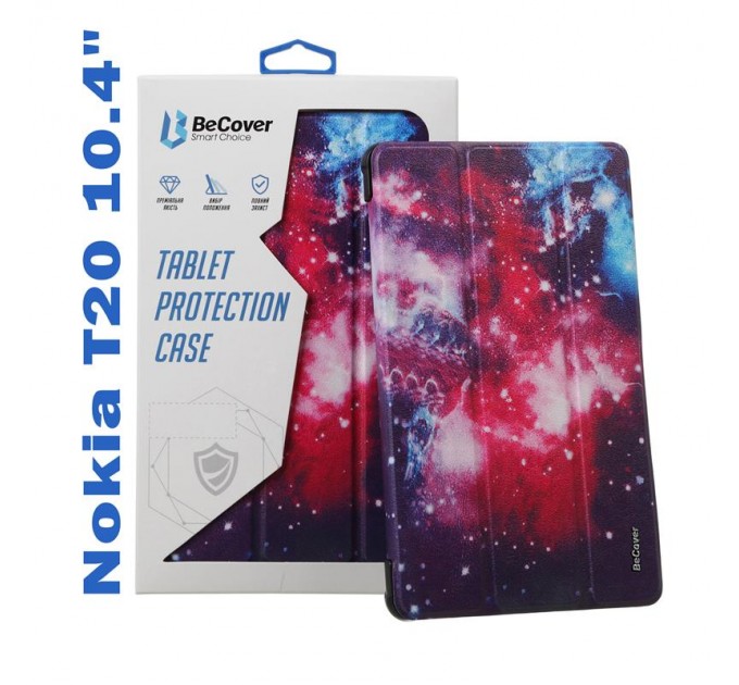 Чехол-книжка BeCover Smart для Nokia T20 10.4" Space (708061)