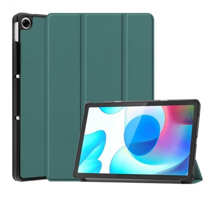 Чехол-книжка BeCover Smart для Realme Pad 10.4" Dark Green (708266)