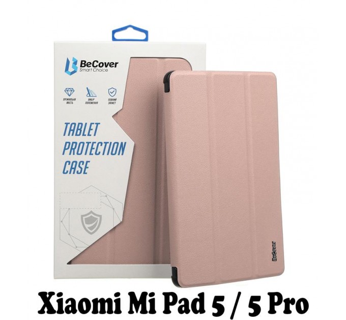 Чехол-книжка BeCover Smart для Xiaomi Mi Pad 5/5 Pro Rose Gold (707581)