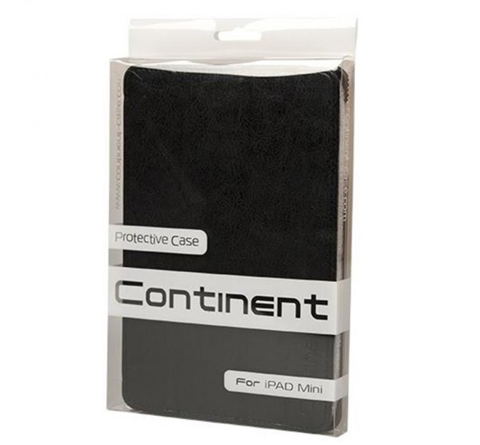 Чехол-книжка Continent для Apple iPad mini 1 (2012) Black (IPM41BL)