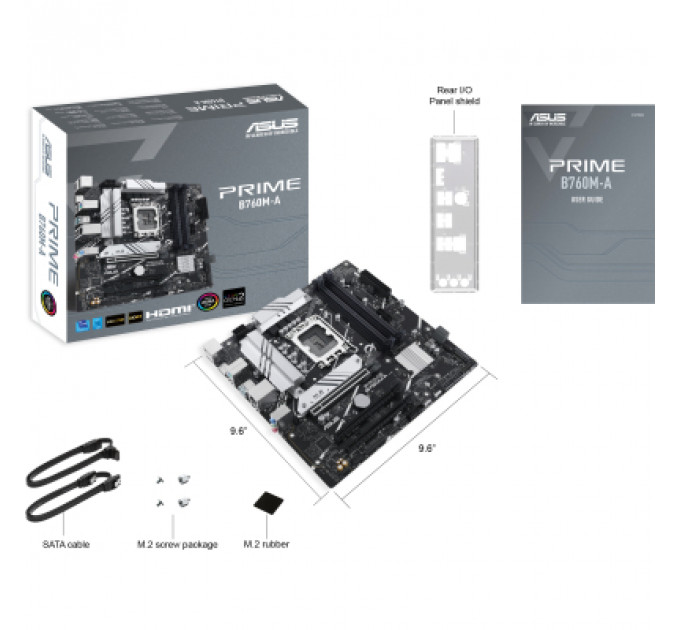 Материнська плата ASUS PRIME B760M-A-CSM