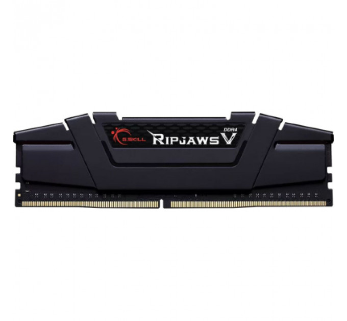 Модуль пам'яті для комп'ютера DDR4 16GB (2x8GB) 4400 MHz RipjawsV Black G.Skill (F4-4400C18D-16GVKC)