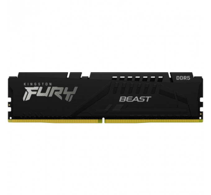 Модуль пам'яті для комп'ютера DDR5 64GB (2x32GB) 6000 MHz Beast Black EXPO Kingston Fury (ex.HyperX) (KF560C36BBEK2-64)