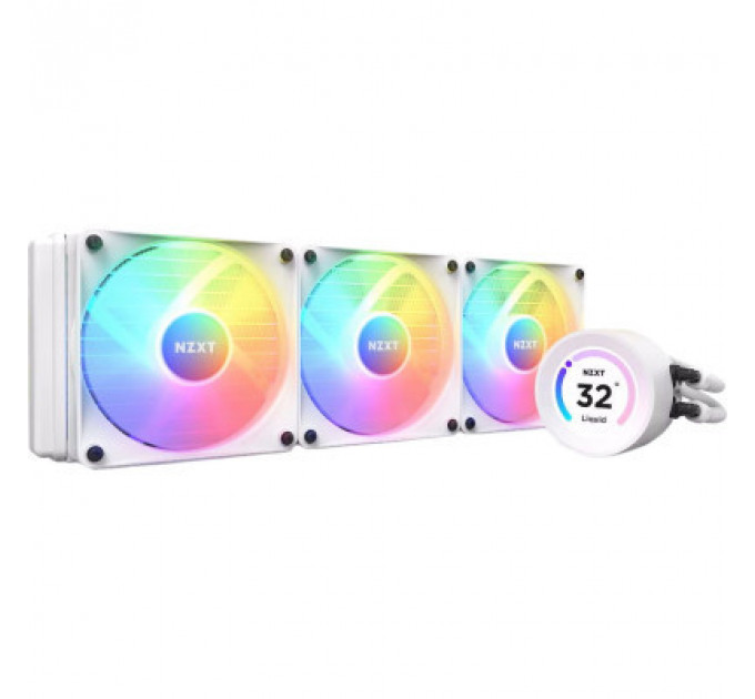 Система рідинного охолодження NZXT Kraken Elite RGB 360mm AIO (RL-KR36E-W1)
