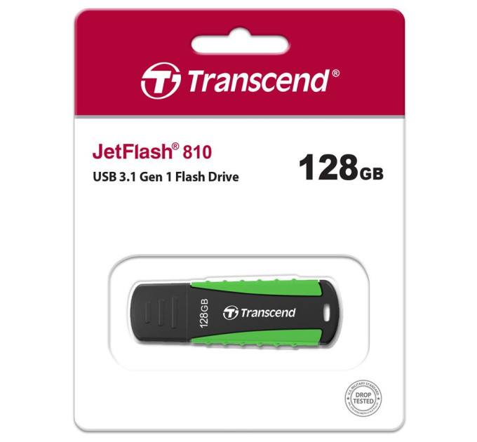 Transcend USB флеш накопичувач Transcend 128GB JetFlash 810 Rugged USB 3.0 (TS128GJF810)