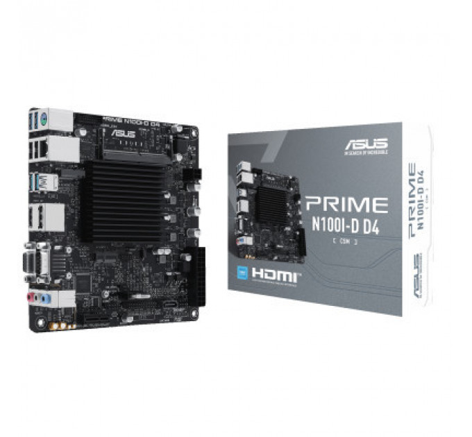 Материнська плата ASUS PRIME N100I-D D4-CSM