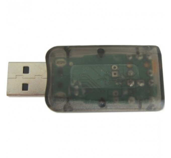 Звукова плата Dynamode USB 6(5.1) 3D RTL dark gray (USB-SOUNDCARD2.0 black)