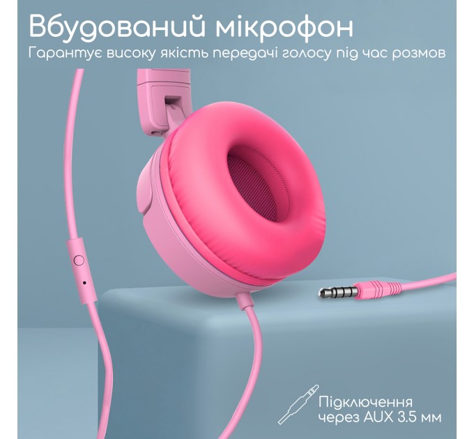 Гарнітура Promate Jewel Bubblegum