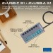 Promate Концентратор USB Type-C Promate Gegahub-10G 7 in 1 Grey (gegahub-10g)