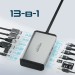 Концентратор USB Type-C Promate VersaHub 13 in 1 Grey (versahub-mst.grey)