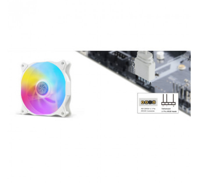Кулер до корпусу Silver Stone Air Blazer 120RW-ARGB (SST-AB120RW-ARGB)