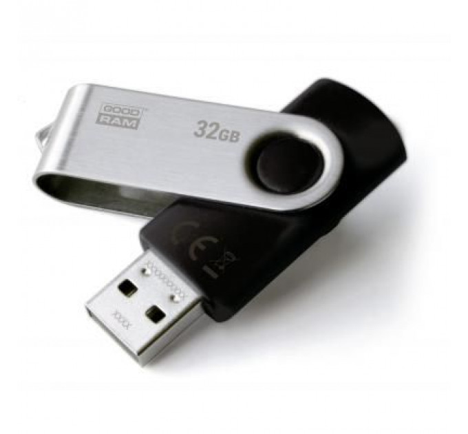 USB флеш накопичувач Goodram 32GB UTS2 (Twister) Black USB 2.0 (UTS2-0320K0R11)
