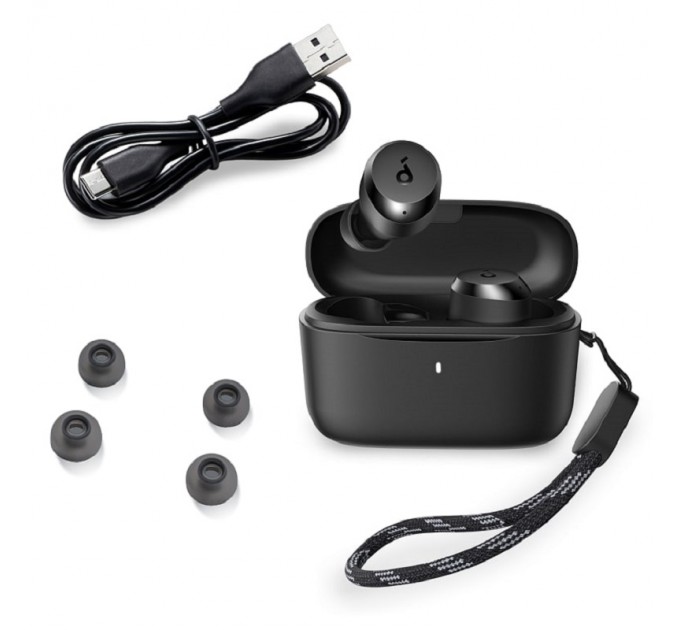 Bluetooth-гарнитура Anker SoundCore A25i Black (A3948G11/A3948G12)