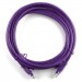 Ritar Патч-корд 2м, RJ-45, Cat.5e, CU, мідь, фіолетовий Ritar (PCR-CU/2Pe / 04277)