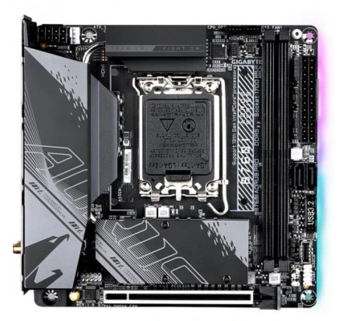Материнська плата GIGABYTE B760I AORUS PRO