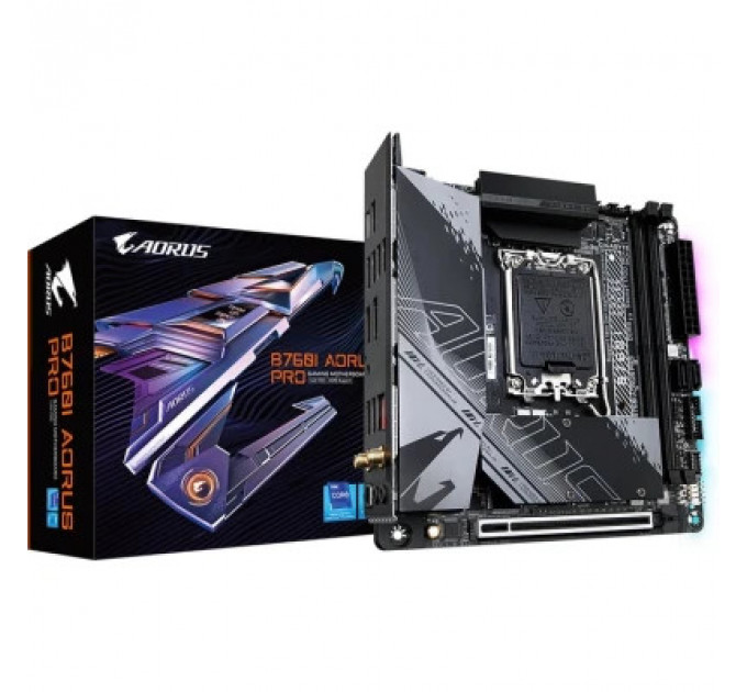 Материнська плата GIGABYTE B760I AORUS PRO