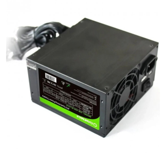 Блок живлення Gamemax GM-400-8CM Black