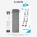Vention Підставка до ноутбука Vention Laptop X-type Stand Silver Aluminum Alloy (KDMI0)
