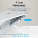 Vention Підставка до ноутбука Vention Laptop X-type Stand White ABS 83-170мм (KDNW0)