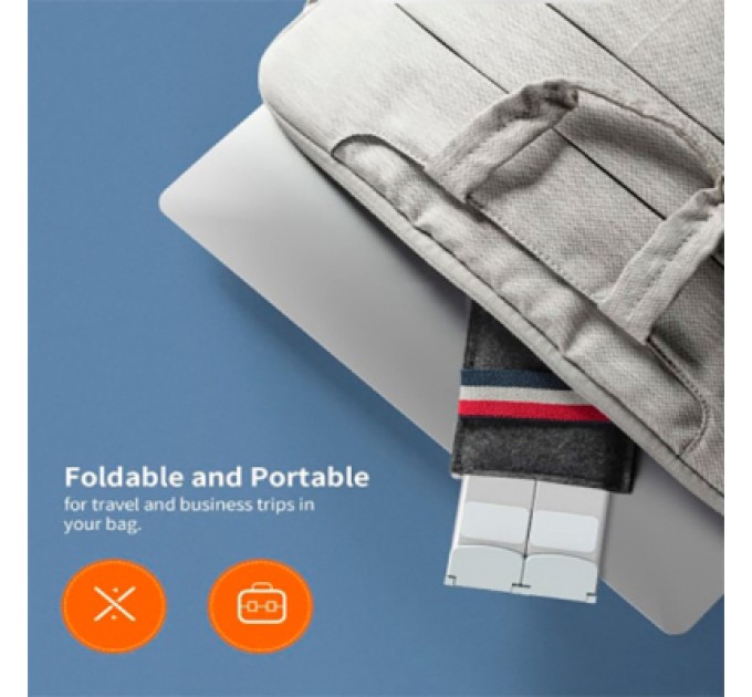Vention Підставка до ноутбука Vention Foldable 90-136mm Laptop up 15.6" stand silver (H055-SL)