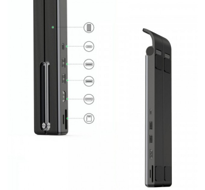 Ugreen Підставка до ноутбука Ugreen X-Kit HUB Type C-->2xUSB 3.2 Gen1 (80551)