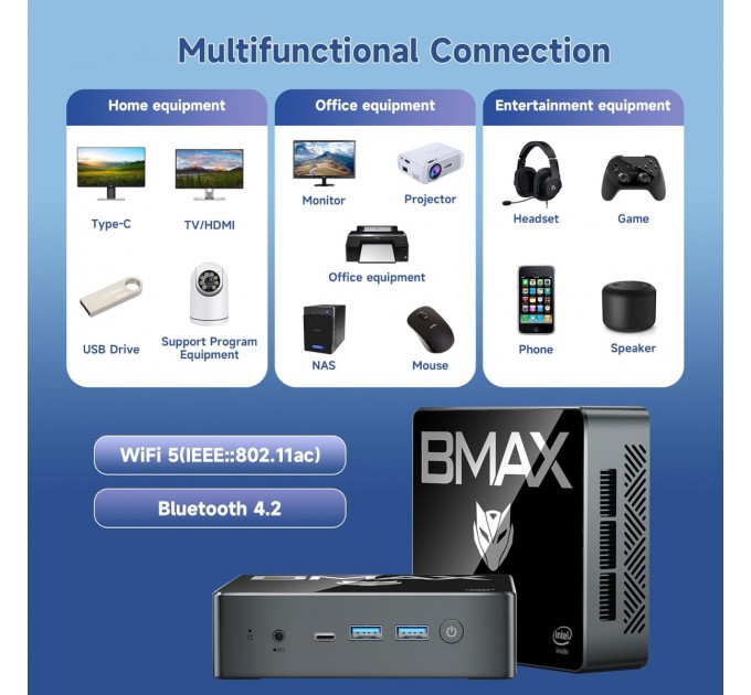 BMAX Неттоп BMAX B4 Plus (6972446199768)