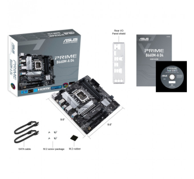 Материнська плата ASUS PRIME B660M-A D4-CSM