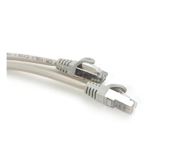 Патч-корд FTP EServer (FTP CORD-1M-GRY) RJ45, Cat.5e, 1 м, сірий