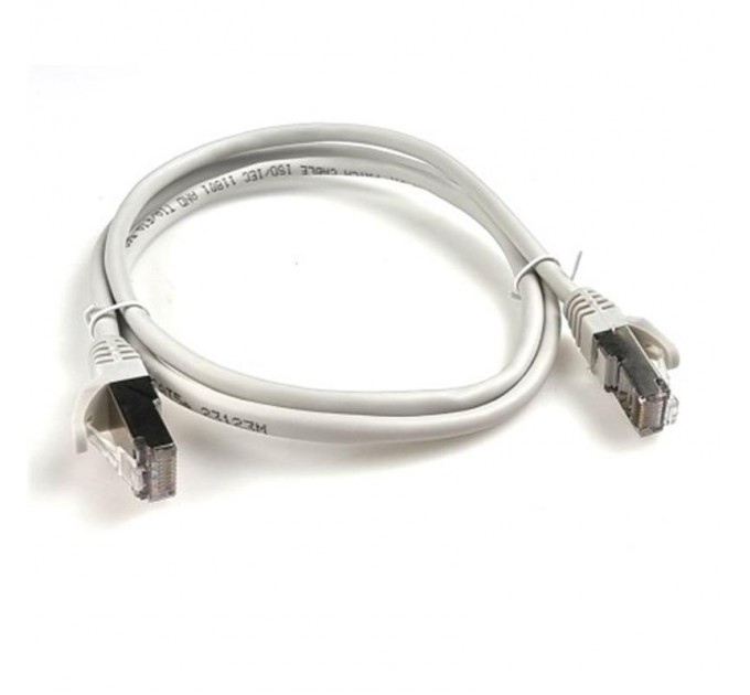 Патч-корд FTP EServer (FTP CORD-1M-GRY) RJ45, Cat.5e, 1 м, сірий