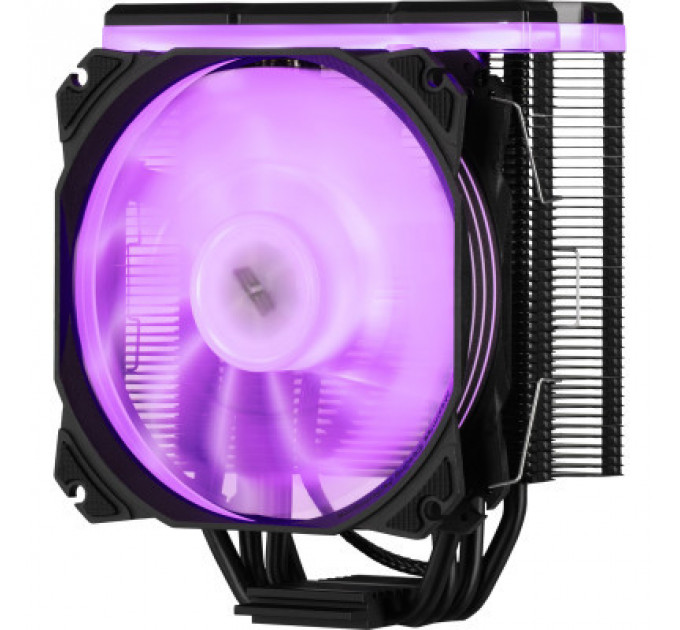 Кулер до процесора 2E Gaming Air Cool AC120D4TC-ARGB, LGA1700, 1366, 1200, 115X, AM5, AM4, AM3, AM3+, AM2, AM2+, FM2, (2E-AC120D4TC-ARGB)