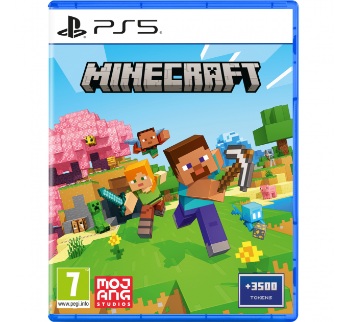 Гра Minecraft для Sony PlayStation 5, Russian version, Blu-ray (5056635611741)