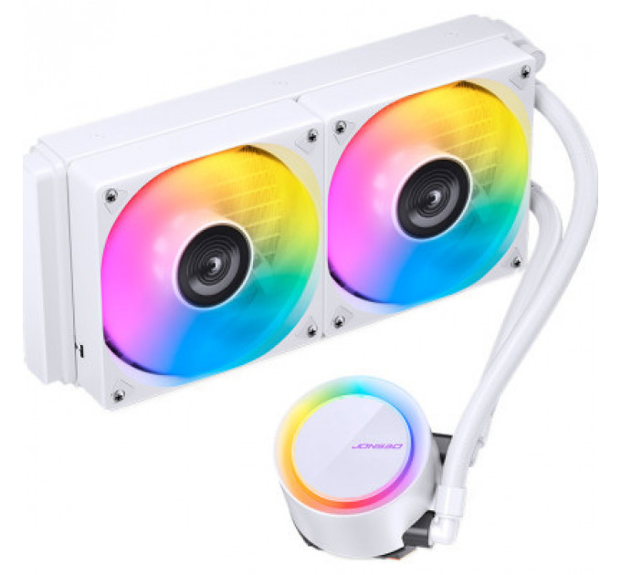Система рідинного охолодження JONSBO TG-240 White