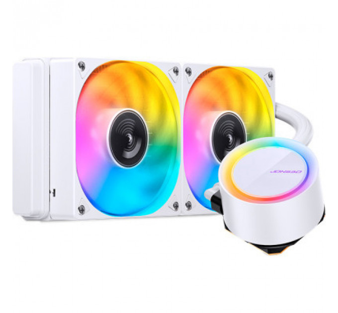 Система рідинного охолодження JONSBO TG-240 White