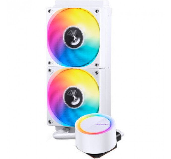 Система рідинного охолодження JONSBO TG-240 White