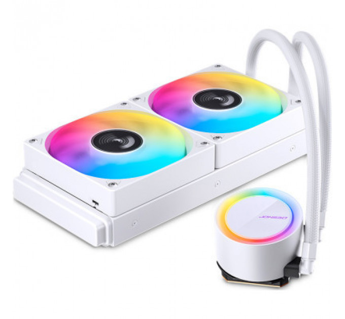 Система рідинного охолодження JONSBO TG-240 White
