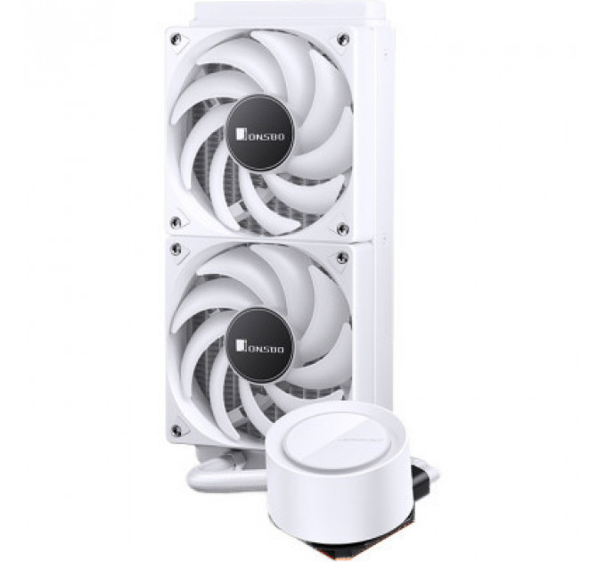 Система рідинного охолодження JONSBO TG-240 White
