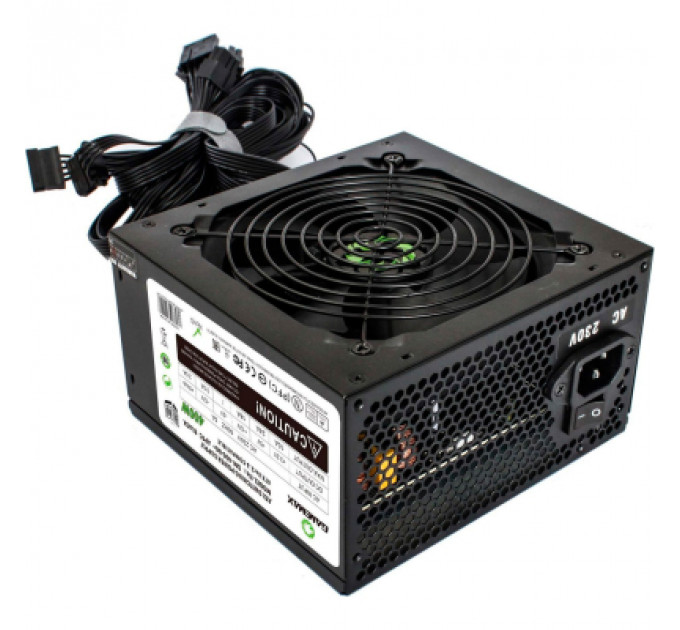 Блок живлення Gamemax GM-400-80+APFC Black