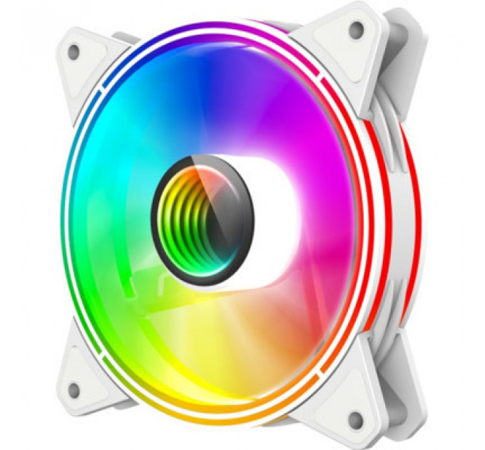 Кулер до корпусу Gamemax FN-12Rainbow-Q-Infinity WT